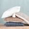 Hello Honey® Multicolor Embroidery & Gold Thread Cotton Lumbar Pillow